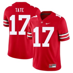 Men's Scarlet The Ohio State Carnell Tate Stitched #17 College Football Jersey 766047-559
