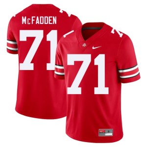 Men Scarlet #71 Ohio State College Football Game Jayvon McFadden Jerseys 326398-308