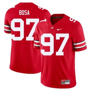 Mens College Football Joey Bosa NCAA #97 Ohio State Scarlet Jerseys 386316-737