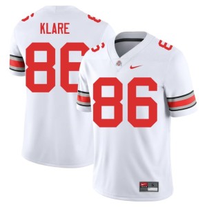 Men Max Klare White #86 College Football Stitched The Ohio State Jersey 987063-578