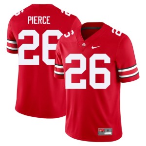Men's #26 Scarlet Ohio State College Football Stitched Payton Pierce Jersey 256613-758