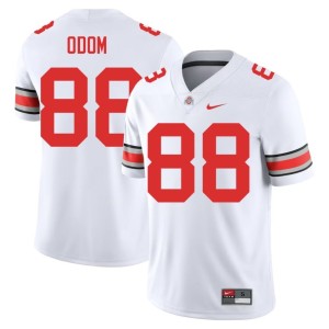 Men College Football Trajen Odom The Ohio State 2025 #88 White Jersey 924231-672