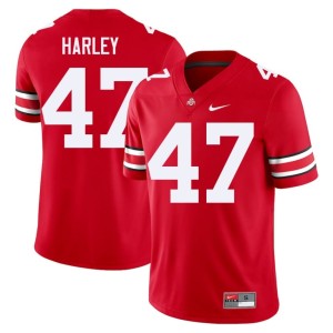 Men's Scarlet Chic Harley Limited College Football #47 The Buckeyes Jersey 615846-175