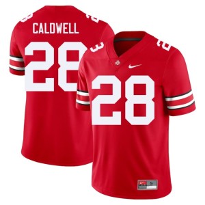 Men #28 Alumni Simeon Caldwell Scarlet The Ohio State College Football Jerseys 302526-305