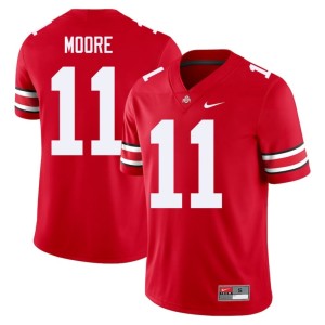 Men The Buckeyes Scarlet Terry Moore College Football #11 University Jerseys 878404-751