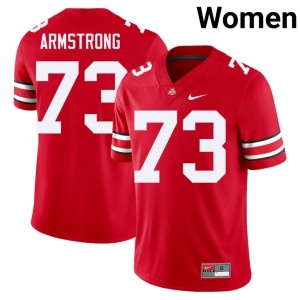 Womens Scarlet College Football OSU Buckeyes Devontae Armstrong Limited #73 Jersey 803343-624