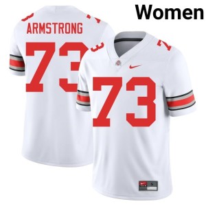 Womens Devontae Armstrong College Football #73 OSU White University Jerseys 313584-913