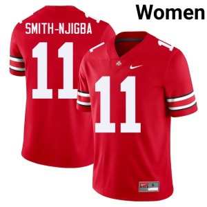 Women's Scarlet Jaxon Smith-Njigba The Ohio State #11 College Football High School Jerseys 912818-706