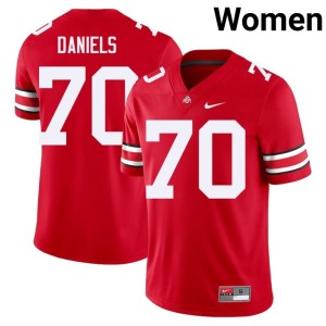 Women Ohio State College Football Phillip Daniels Scarlet High School #70 Jerseys 499720-999