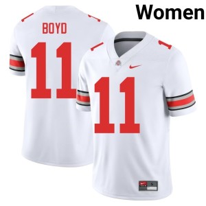 Women's College Football White Game #11 Ohio State Brock Boyd Jersey 776019-647