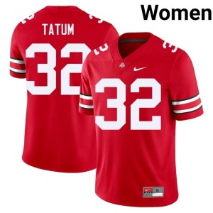 Women's College Football OSU Jack Tatum #32 Scarlet Stitched Jersey 843300-280