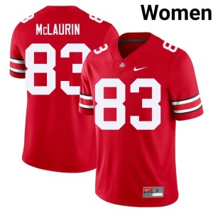 Womens College Football Scarlet #83 Ohio State Buckeyes Terry McLaurin 2025-26 Jersey 691335-453