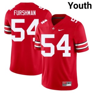 Youth Dylan Furshman University The Ohio State Scarlet #54 College Football Jerseys 342844-188