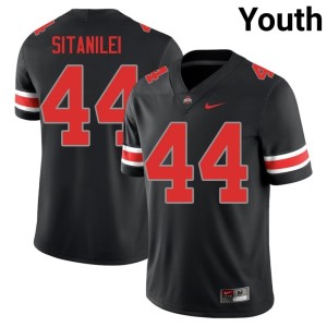 Youth Blackout #44 OSU College Football 2025 Epi Sitanilei Jerseys 816832-912