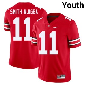 Youth Limited Jaxon Smith-Njigba #11 College Football Scarlet OSU Buckeyes Jersey 934599-579