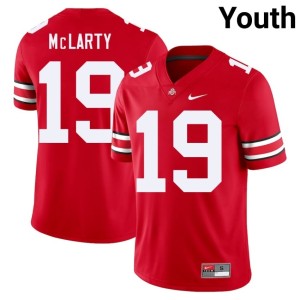 Youth Nick McLarty Scarlet Limited #19 Buckeye Nation College Football Jerseys 571740-595