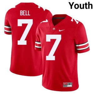 Youth Scarlet Ohio State Buckeyes 2025-26 #7 College Football Phillip Bell Jerseys 558093-768