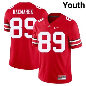 Youth Scarlet #89 Will Kacmarek College Football Limited The Ohio State Jersey 943962-910