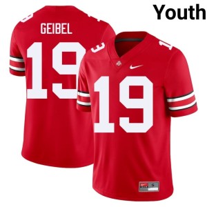Youth Ohio State Buckeyes Brady Geibel Alumni College Football Scarlet #19 Jersey 347083-772