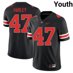 Youth College Football High School OSU Chic Harley #47 Blackout Jersey 710304-719