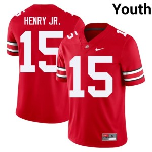 Youth Scarlet Ohio State 2025 Chris Henry Jr. College Football #15 Jerseys 949777-144