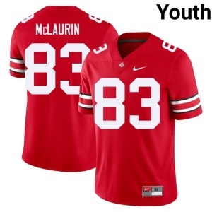 Youth Game Scarlet College Football Buckeye Nation #83 Terry McLaurin Jerseys 397361-134